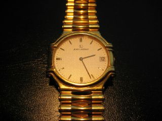 Jean Lassale Thalassa 18K Gold Watch