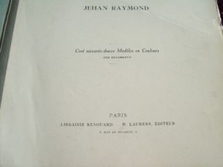 Le Cuir Compositions DECORATIVES Jehan Raymond France