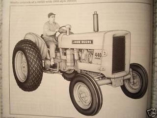 John Deere Model 440 Tractor Crawler Green Magazine
