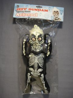 Jeff Dunham Achmed 9 Window Cling Doll New NECA
