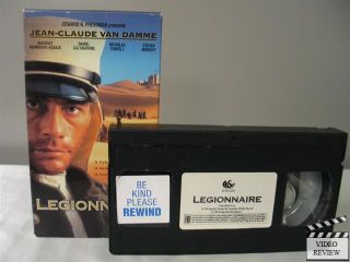 Legionnaire VHS Jean Claude Van Damme 658149714236