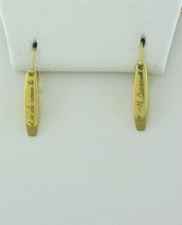 Jeanine Payer 18K Yellow Gold Earrings