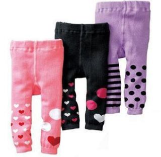 Pack New Kids Toddlers Girls Footless Tights Leggings Size 2 3 4 5 T