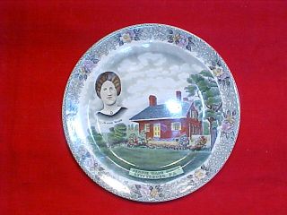 Jennie Wade Staffordshire Museum Gettysburg PA Plate
