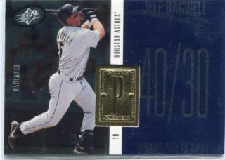 Jeff Bagwell 1998 SPx Finite Radiance Power and Passion 2810/3500 #234