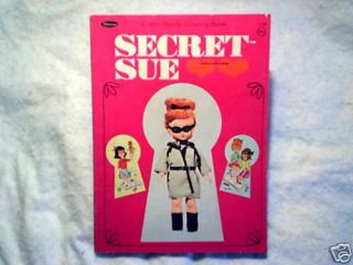1967 Secret Sue Coloring Book Whitman