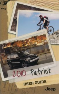 2010 Jeep Patriot Owners Manual DVD Package with Case User Guide Book