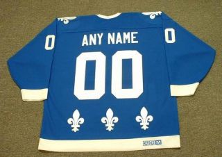 Quebec Nordiques Vintage Jersey Any Name Number XXL