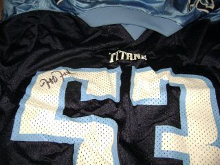 Autographs Football NFL Jersey by Coach Jeff Fisher