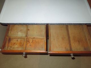 Antique Oak Sellers Hoosier Cabinet Very Good Condition