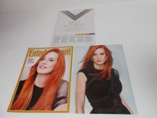 Jessica Chastain New Layout Pinup clipping Y51