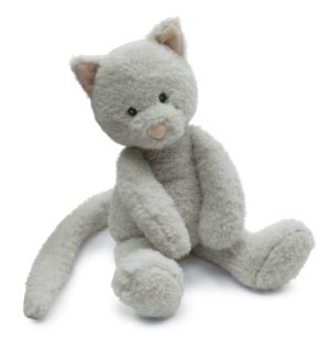 Jellycat Babbington Grey Kitty Cat Stuffed Animal Plush Toy Kitten