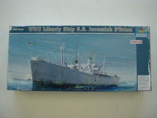 350 WW2 Liberty SHIP Jeremiah OBrien Trumpeter