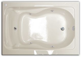 Quartz 5 Whirlpool Bathtub Super Wide Jetted Bath Tub