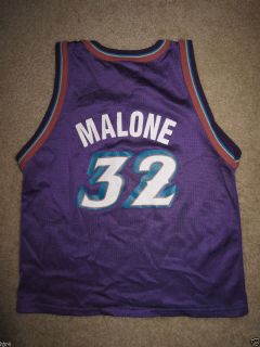 Karl Malone #32 Utah Jazz Purple Champion Jersey Toddler Boys M 5 6 5T