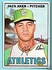 Signed Jack Lamabe Deceased 1967 Topps Card 208 Autographed