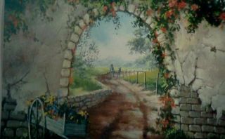 Jerry Yarnell TV DVD Flower Cart Landscape Acrylic Painting Video