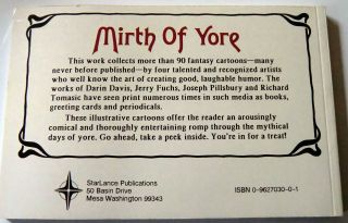 Mirth of Yore Cartoons of Fantasy edited by James B. King (Trade