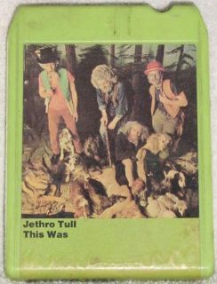 Jethro Tull This Was Vintage 8 Track Tape Stereo Music Cartridge