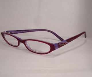Jill Stuart 204 Burgundy Red Women Eyeglasses Eyewear Frames