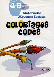 Coloriages Codes 4 5 ANS Jeu PC Neuf Emballe
