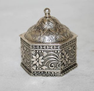 Antique Sterling Silver 800 Box Germany Circa 1920