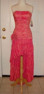 NWT Jessica McClintock Coral Dress Size 4 Cute