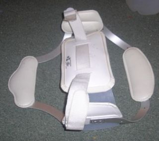 Hyperextension Adjustable Back Brace Orthosis Size Medium