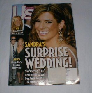 US MAGAZINE ~ June 27, 2005 ~ Sandra Bullock/Jesse James Wedding/Asst