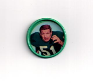 1962 Salada Coin 22 Jim Ringo Green Bay Packers