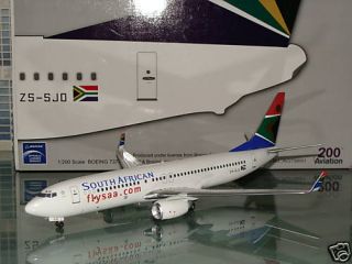 Aviation 200 South African Airways Boeing 737 800