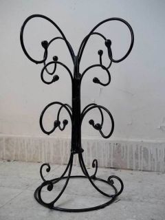  Iron Jewelry Display Stand Necklace Tree Holder 12 Hooks