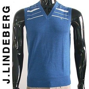 Lindeberg Lynfa Top Stripe Merino C752 Blue