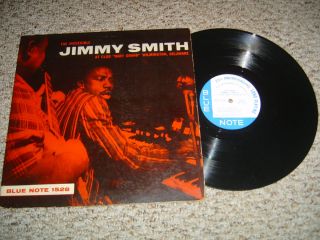 JIMMY SMITH LIVE AT CLUB BABY GRAND OG MONO JAZZ LP BLUE NOTE 1528 DG