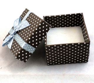  Gift Package Box Ring Earrings Cubic Jewelry Boxes 5x5x3cm BX25