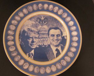 Jimmy Carter Commemorative Inauguration Plate Rosenthal
