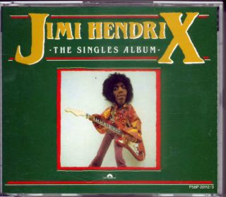 Jimi Hendrix The Singles Album 1987 Japan 2 CD P58P 20112 3 Very RARE