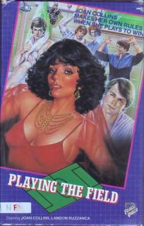 Playing The Field Joan Collins Football Crazy 1974 VHS