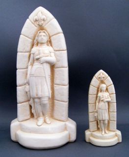 Saint Joan of Arc Gnostic Christian Miniature Statue Figure Msja