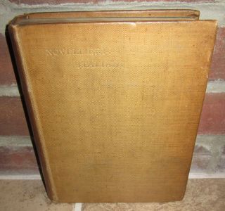   Novellieri Italiani 12 Stories Percy Pinkerton Ex 1st Ed HC 1895