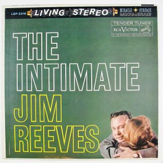 Jim Reeves The Intimate Jim Reeves LP NM VG