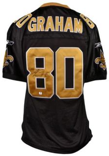 Autographed Jimmy Graham New Orleans Saints Jersey GAI Certified