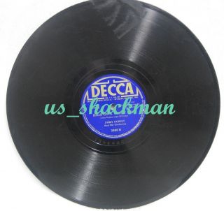 Jimmy Dorsey Classic Popular Original 78 RPM