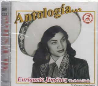 Enriqueta Jimenez La Prieta Linda CD New 2 Disc Set 30 Super Exitos