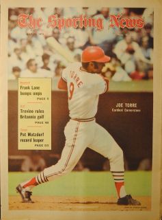  The Sporting News St Louis Cardinals Joe Torre Newstand Edition