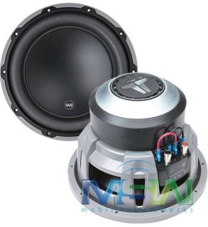 JL Audio® 10W6v2 D4 10 Dual 4 Ohm W6v2 Series Car Subwoofer