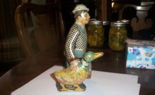 1930s Marx Joe Penner Wana Buy A Duck Joe Palooka Wind Up Tin Toy