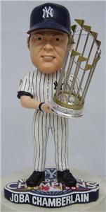 NY Yankees Joba CHAMBERLAIN2009 WS Champions Bobblehead