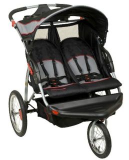 Baby Trend Expedition Double Millennium Jogger Swivel Wheel Jogging