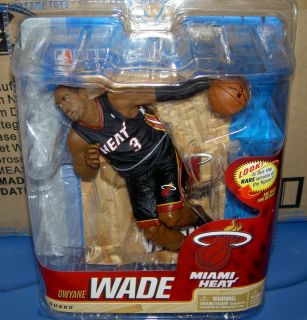 Dwyane Wade 2011 McFarlane NBA Series 20 Miami Heat Basketball BLACK
